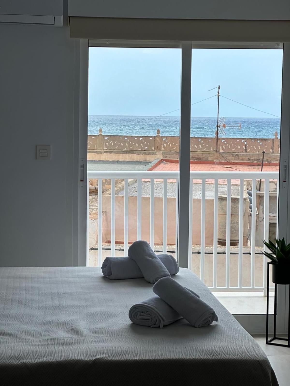 Brisa Del Mar Primera Linea De Playa El Puerto de Mazarrón Kültér fotó