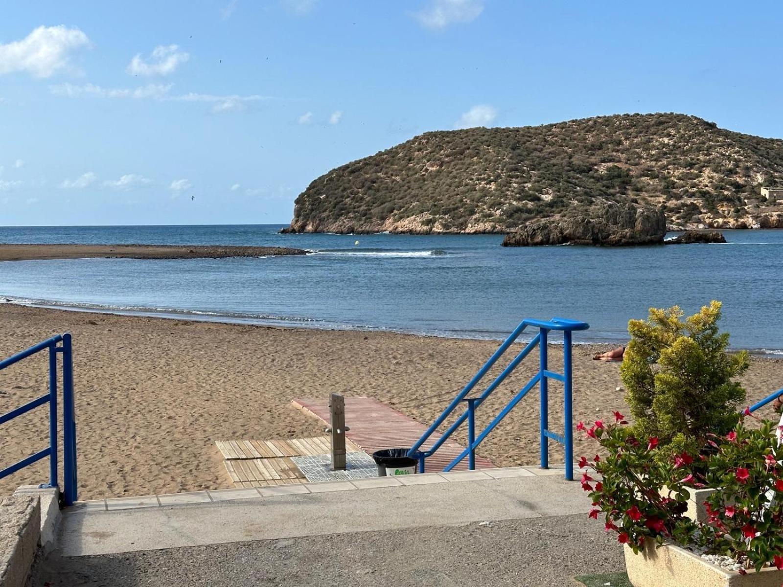 Brisa Del Mar Primera Linea De Playa El Puerto de Mazarrón Kültér fotó